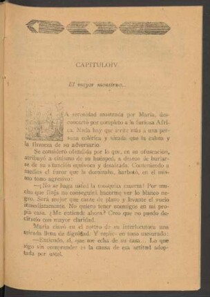 Capítulo IV - El mayor monstruo...