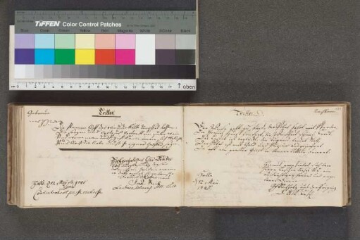 Einträge Bl. 171 - 178v