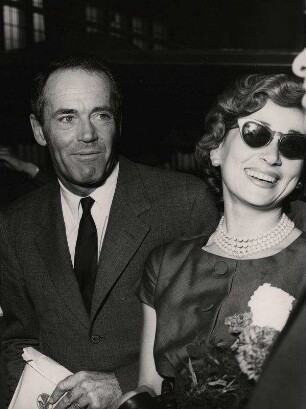 Henry Fonda und Gattin