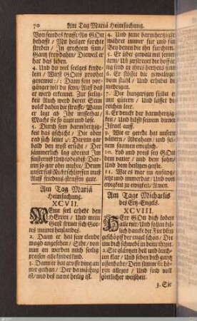 Am Tag Mariæ Heimsuchung.