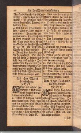 Am Tag Mariæ Heimsuchung.