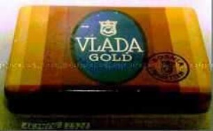 Blechdose für 25 "BOSNIA CIGARETTEN 'VLADA' GOLD