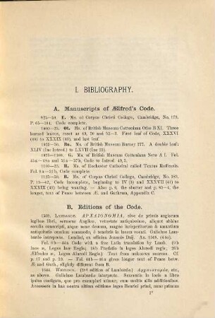 The legal code of Aelfred the Great