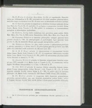 Professorum Extraordinariorum