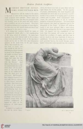 Modern british sculptors : Some younger man