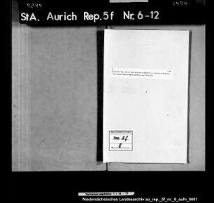Einnahme der Stelle des Kanzlers Homfeld in der Kriegsdeputation durch Regierungspräsident von Derschau