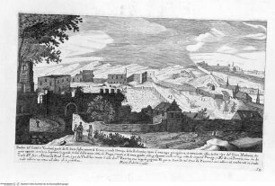 Vestigi delle antichità di Roma, Tivoli, Pozzuolo e altri luochi, Tafel 50: Ruderi del Castello Višegrad, ...