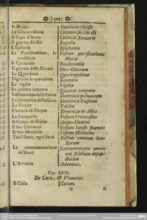 Cap. XXIX. De Coelo, & Planetis