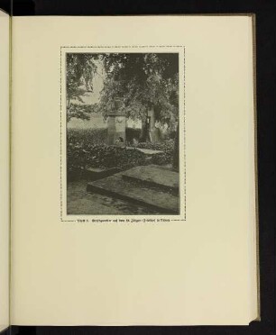 Gruftquartier auf dem St. Jürgen-Friedhof in Lübeck