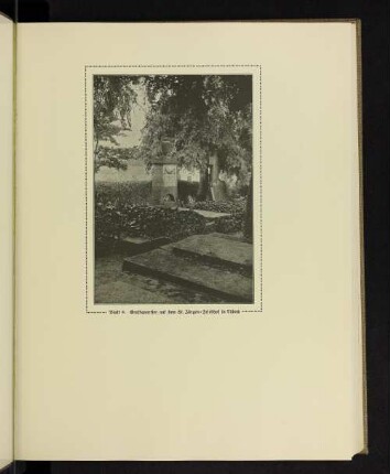 Gruftquartier auf dem St. Jürgen-Friedhof in Lübeck