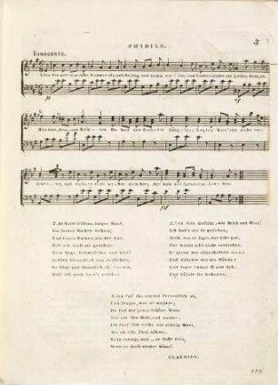 Melodien von Pleyel mit unterlegten Liedern, 2