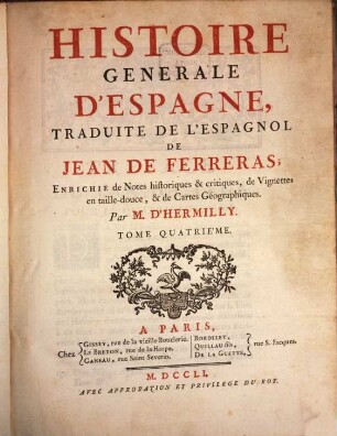 Histoire Générale D'Espagne, 4