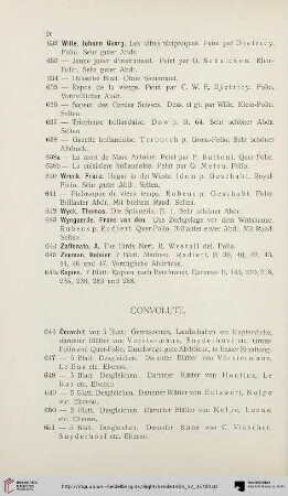Convolute (Nr. 646-692)