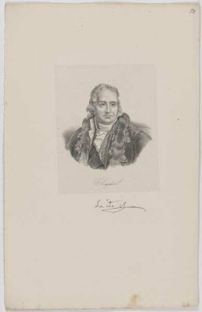 Bildnis des Jean Antoine Chaptal
