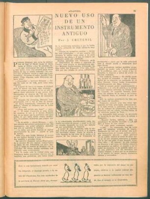 Nuevo uso de un instrumento antíguo