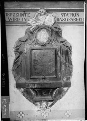 Waghäusel Wallfahrtskirche - ehemalige Klosterkirche Sankt Maria Epitaph Kardinal Hutten