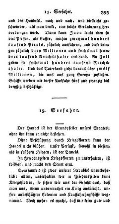 15. Seefahrt