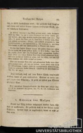 3. Schroten des Malzes.