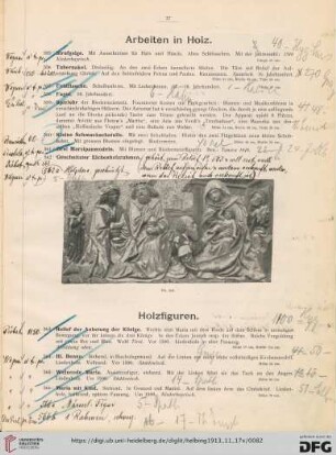 Holzfiguren (Nr. 563-581)