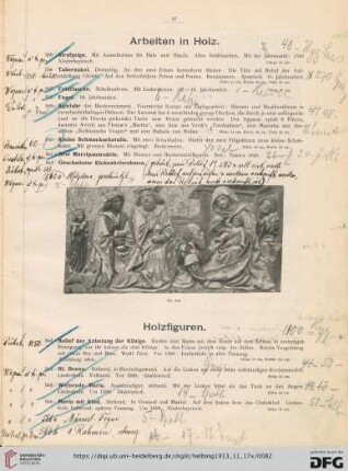 Holzfiguren (Nr. 563-581)