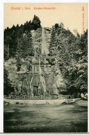 Okertal. Romker Wasserfall