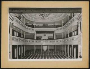 Landestheater, Sondershausen: Ansicht Zuschauerraum