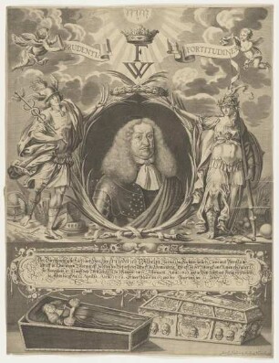 Bildnis des Friederich Wilhelm zu Sachsen