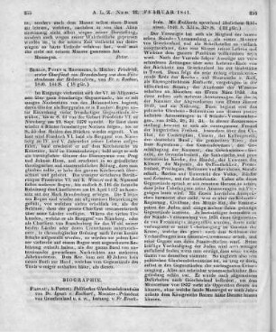 Rudhart, I. v.: Politisches Glaubensbekenntniß. Nebst einem Vorworte herausgegeben v. F. W. Bruckbräu. Passau: Pustet 1840