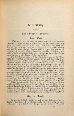 Illustrirte Naturgeschichte der Thiere, 1,2. Vögel