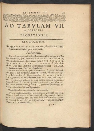 Ad Tabulam VII.