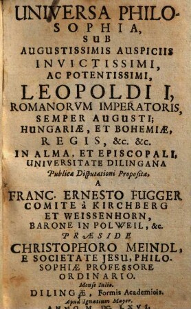 Universa philosophia