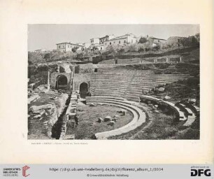 Firenze - Fiesole - Avanzi del teatro romano