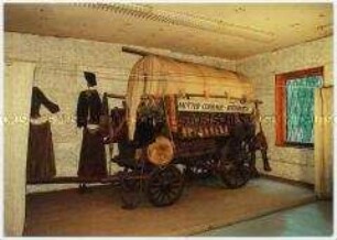 Präsentation des Courage-Wagens im Brecht-Weigel-Haus in Buckow