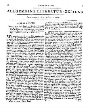 Magazin für Freunde des guten Geschmacks der bildenden und mechanischen Künste und Gewerbe. H. 1-2. Leipzig: Leo 1794
