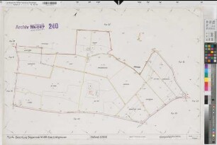 Seppenrade (Lüdinghausen), Umlegung Seppenrade, Urkarte II Flur 14