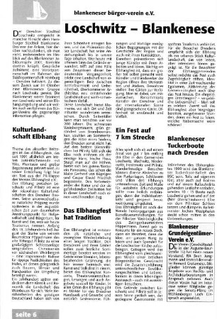 Loschwitz - Blankenese