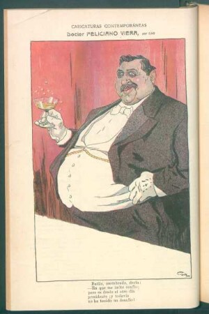 Doctor Felicianno Viera : Caricaturas contemporáneas
