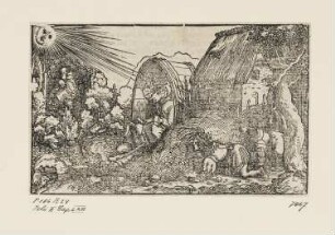 Von einer engen Wohnung, aus: "Trostspiegel in Glück und Unglück, Francisci Petrarchæ Deß Weitberhümten Hochgelehrten fürtrefflichen Poeten unnd Oratorn Trostbücher", Frankfurt am Main 1619, Band II, Kapitel 63