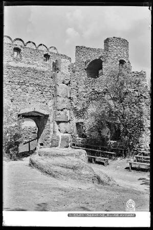 Riesengebirge, Ruine Kynast (Burg Chojnik)