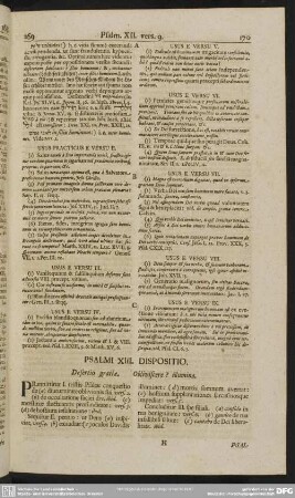 Psalmi XIII. Dispositio. Desertio gratiae. Obliviscere? illumina