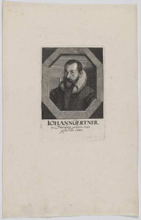 Bildnis Johann Gertner