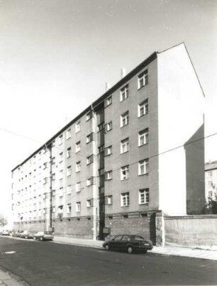 Dresden-Neustadt, Rudolfstraße 22/20. Wohnhäuser (um 1925)