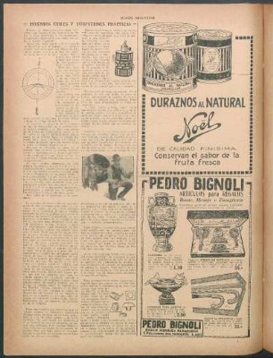 Inventos útiles y sugestiones prácticas