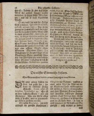 Die eilffte Sinnreiche History. - Die zwanzigste Sinnreiche History.