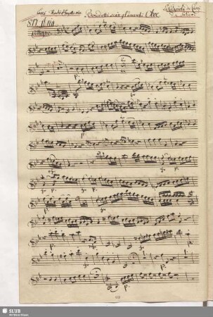 817. Aria: Benedetti sian gl'amanti / Salieri, A.
