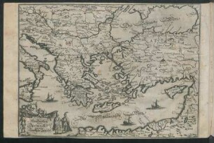 Newe Landkarte von den Dardanellen und andern Türckische Eylande