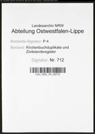 Kirchenbuchduplikate der katholischen Gemeinde (GHT 1808-1825). (Gemeinde: Allagen, katholische Gemeinde)