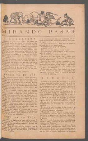 Mirando pasar