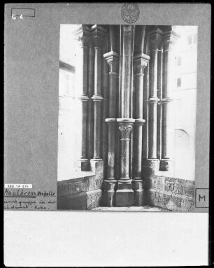 Dienstgruppe in der Südwest-Ecke