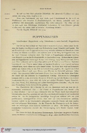 ⟦Poppenhausen⟧